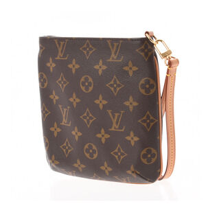 Louis Vuitton Canvas Pouch Brown Partition Monogram